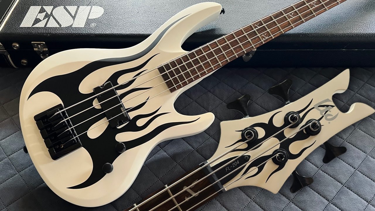 ESP-LTD FL-204 Fred Fr&eacute;d&eacute;ric Leclercq Sig. bass | Dragonforce, Kreator