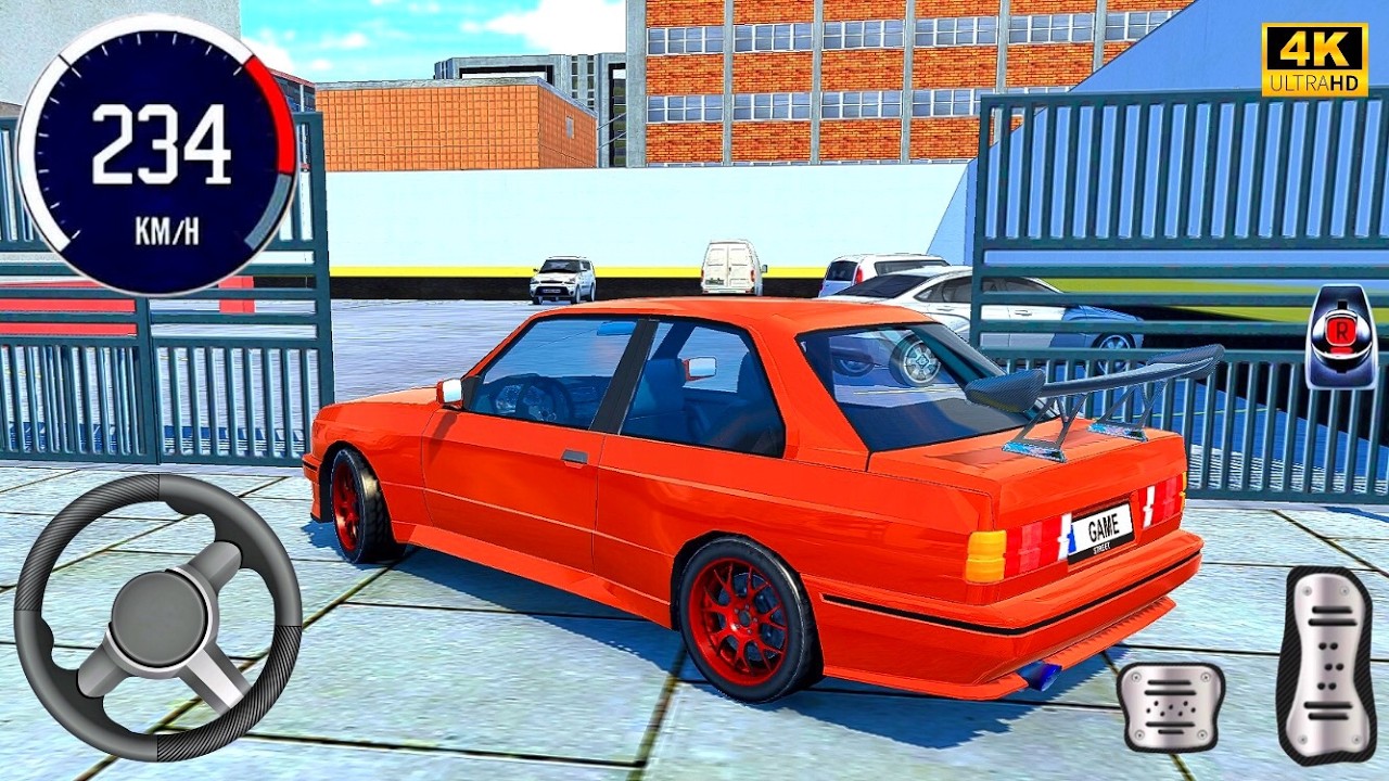 Realistic Physics Drive - BMW E30 Street Custom Build - Driving in America 😎