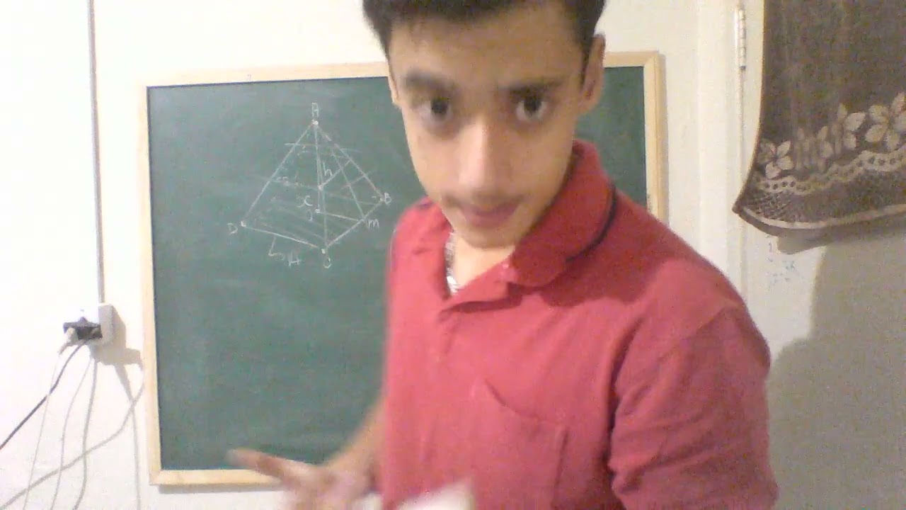 Demonstração do Volume da Pirâmide (Nível Prefeitura de Varre-Sai)