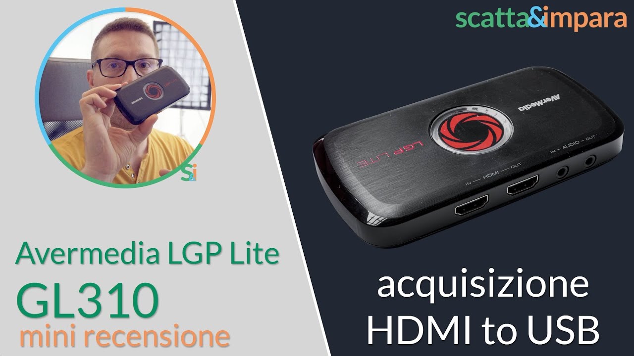 Avermedia LGP lite Gl310 - scheda di acquisizione HDMI