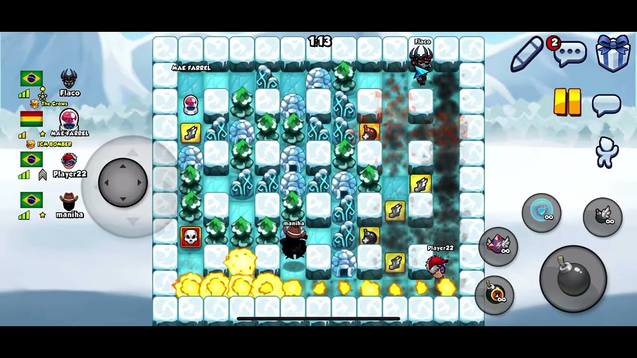 BOMBER FRIENDS- Jogando em uma sala vip aleatória #bomberfriends #games #gameplay 