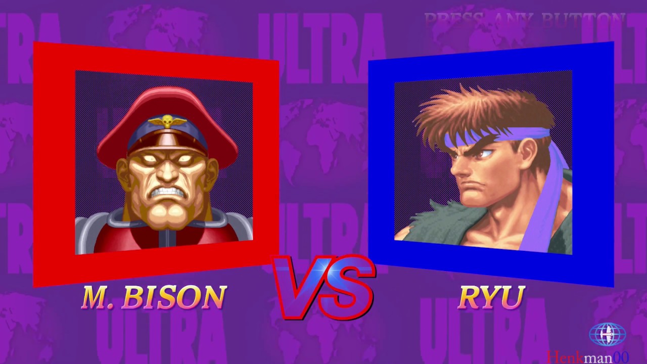Ultra Street Fighter II M. Bison  Arcade