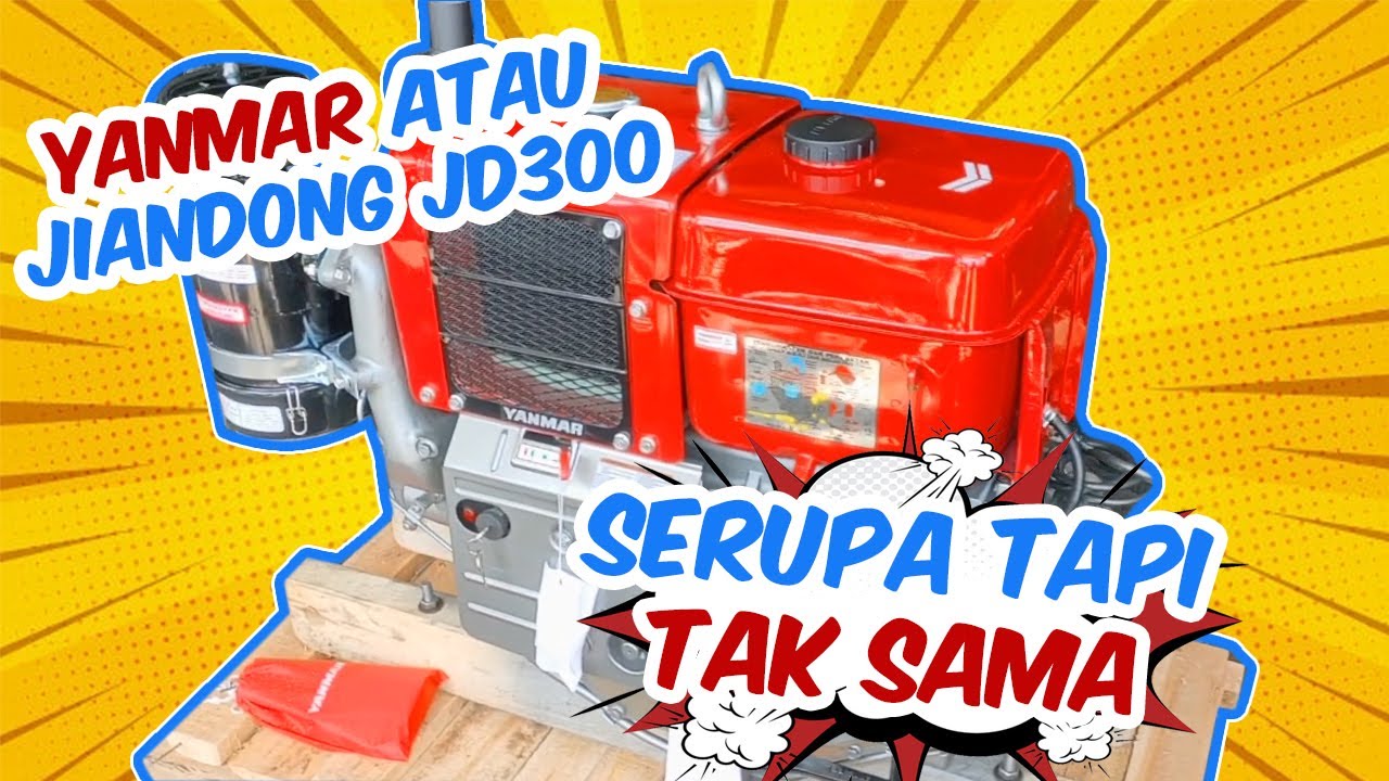 Ternyata Yanmar Tiru tiru, Atau?? Yanmar Ts230 Jiandong Jd300