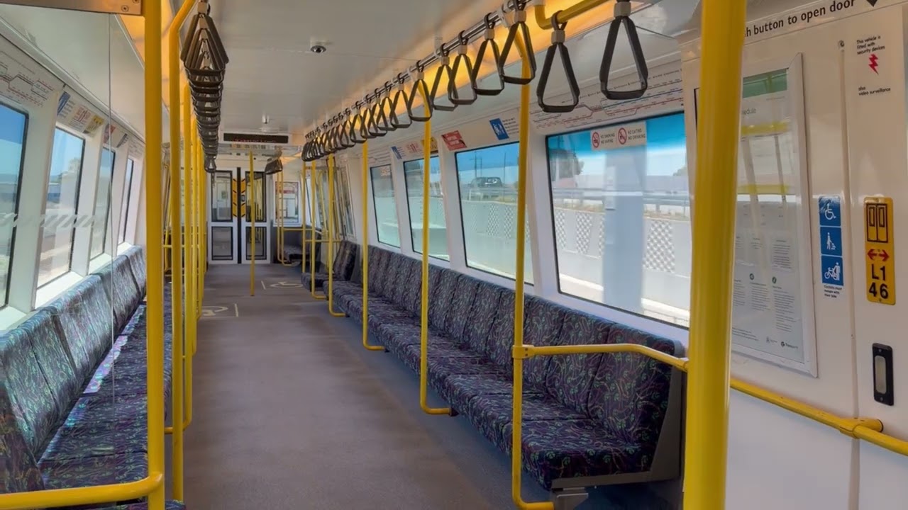 Transperth A-series train ride from Oats Street to Queens Park