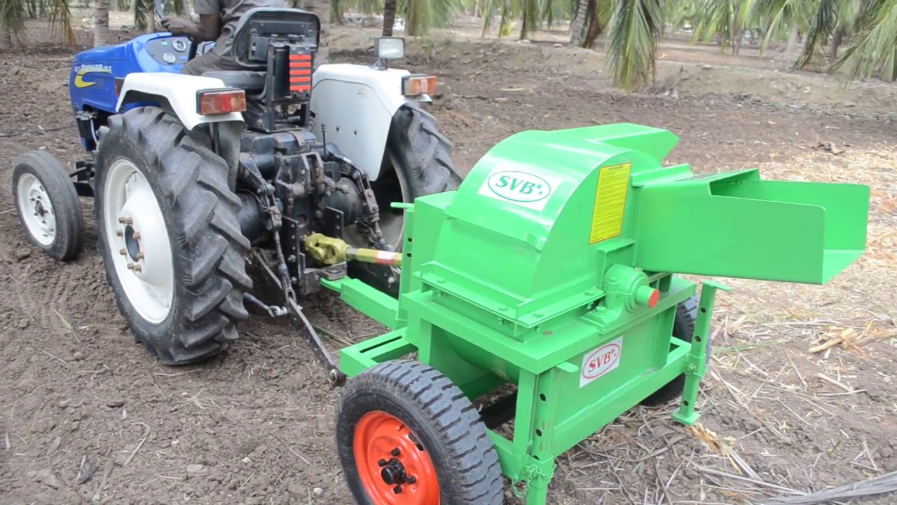 Mini Tractor PTO Operated Shredder Cum Pulverizer Machine # +91-8056939228
