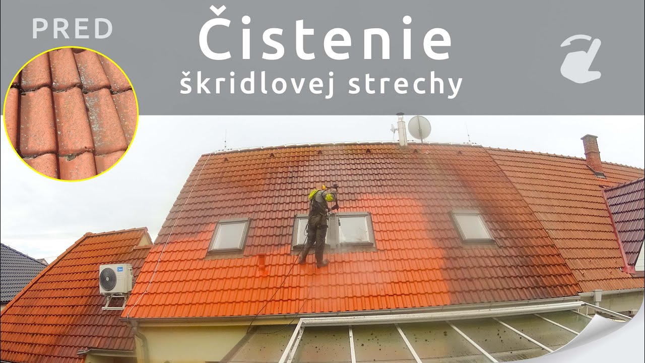 Umývanie a maľovanie strechy na Slovensku | Qudo