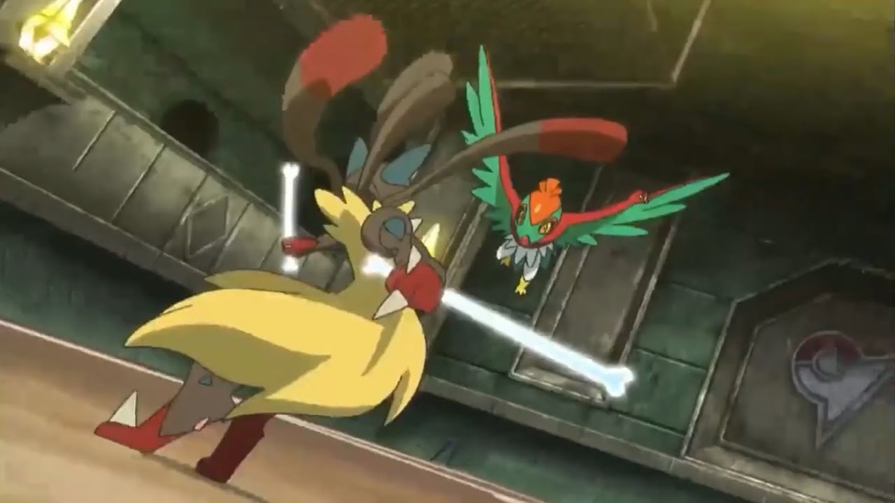 Pokemon: Hawlucha vs Mega Lucario
