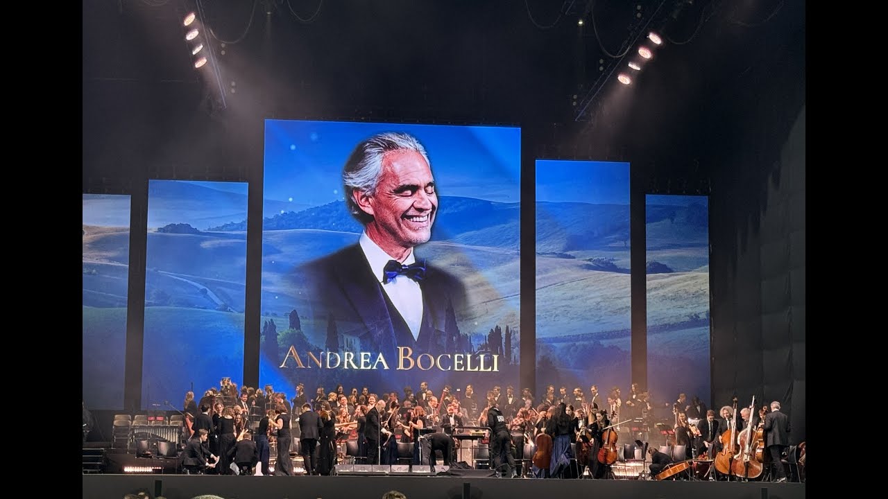 Andrea Bocelli 2025 live