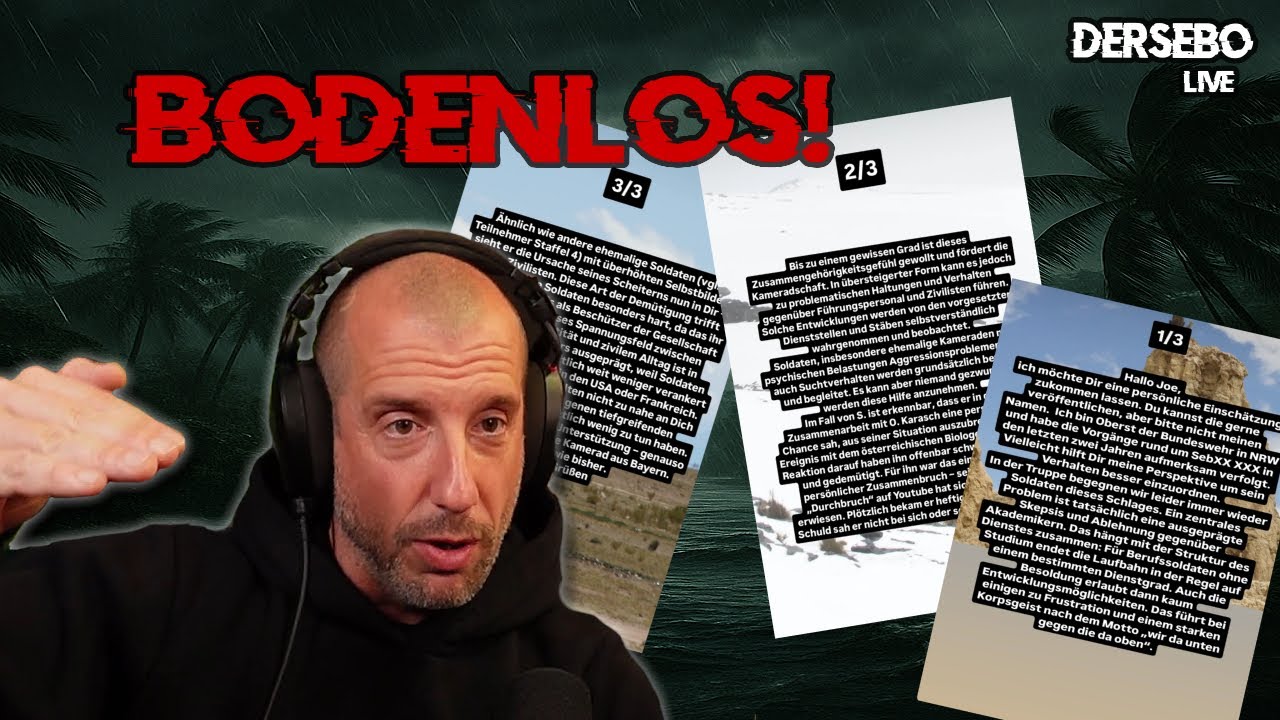 SEBO LIVE: Hier wurde eine GRENZE &Uuml;BERSCHRITTEN!