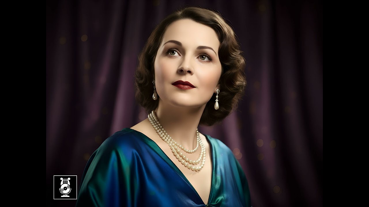 Lia Craciunescu - Un gand Liliana Delescu   SlowFox   Acompaniata de Orchestra Soc  Rom  de Editura