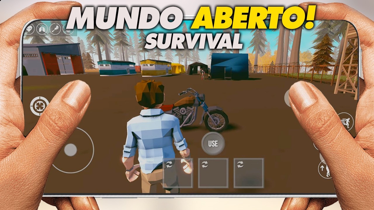 Z World Remastered JOGO DE SOBREVIVENCIA MUNDO ABERTO PARA CELULAR ANDROID GAMEPLAY