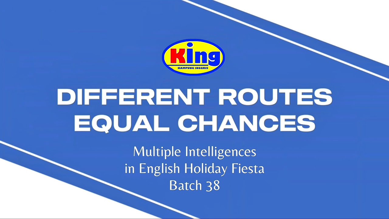 Different Routes, Equal Chances | English Holiday Fiesta Batch 38