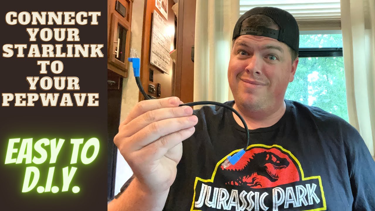 Using Starlink with our Pepwave Max Transit Pro E - Build an Ethernet Cable - Full Time RV Internet