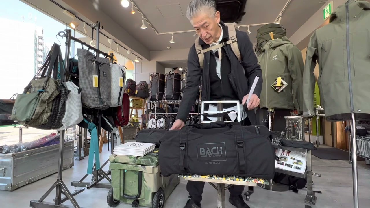 【BACH】Dr.Duffel 40 トラベルバックパック