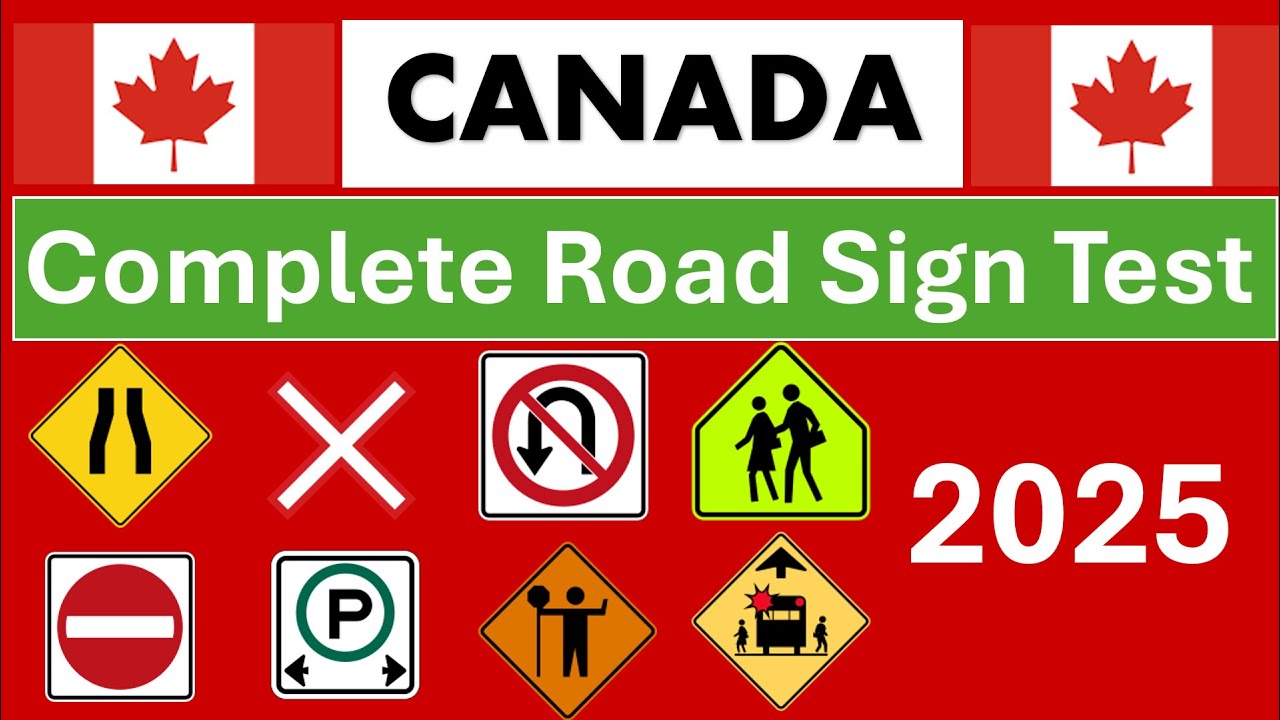 Canada Road Traffic Signs Practice Test 2025 – Complete Tutorial for All Provinces