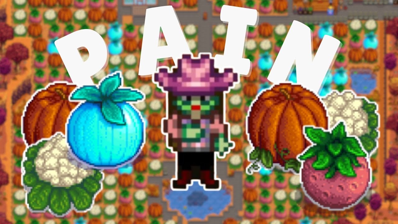 I Filled My Entire Farm With Giant Crops In Stardew Valley. It was Brutal