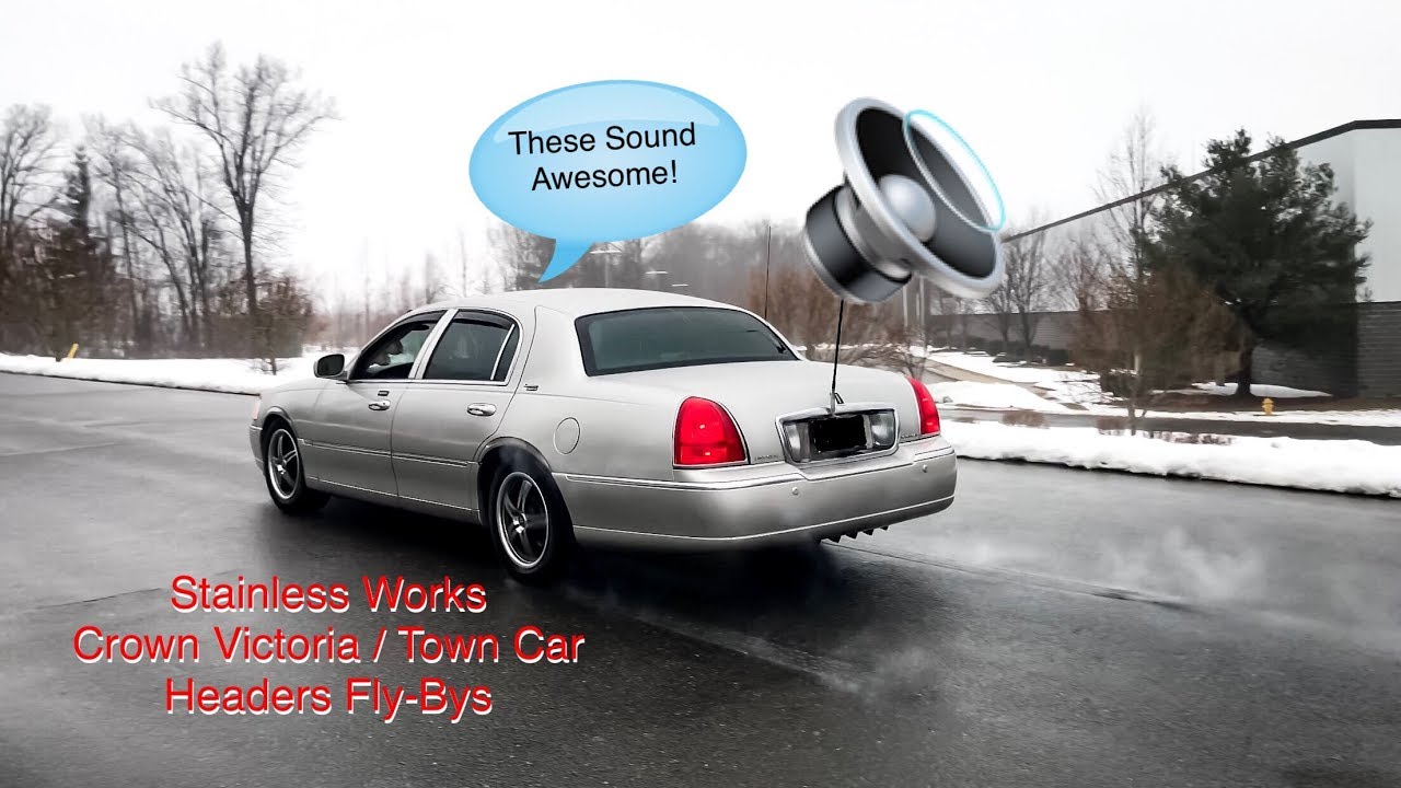 Stainless Works Crown Victoria / Town Car Header Fly-Bys