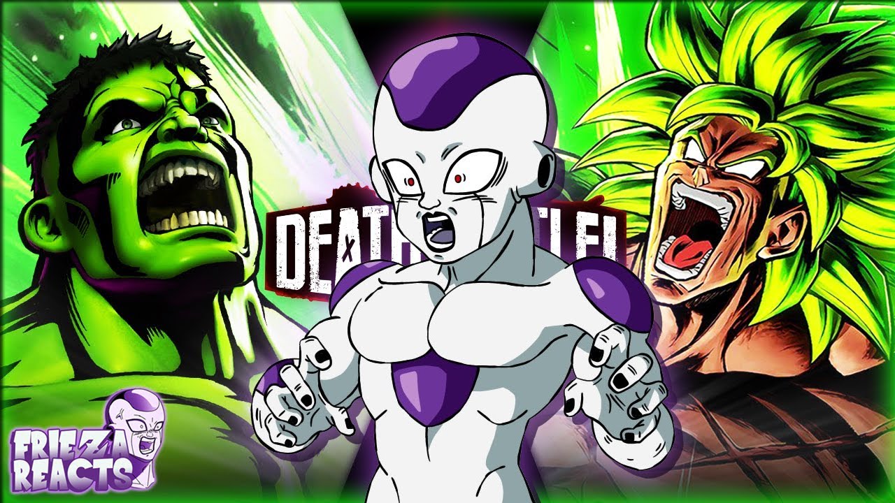 Frieza Reacts To Hulk VS Broly (Marvel VS Dragon Ball) | DEATH BATTLE!