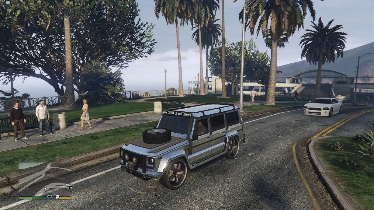 GTA 5 / PS5 Gameplay Mercedes G class power