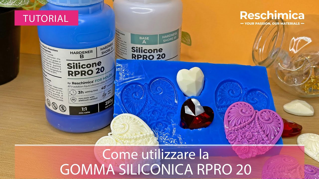 Come utilizzare la GOMMA SILICONICA RPRO 20 🔵- Tutorial by Reschimica