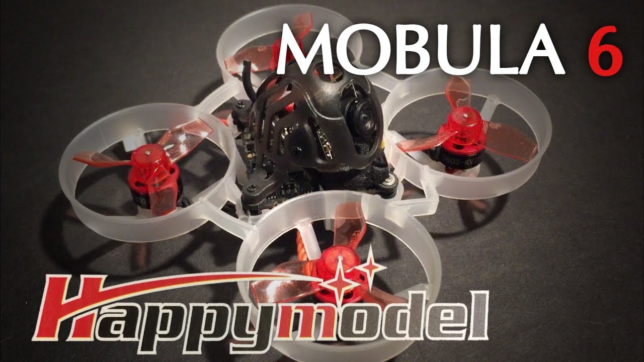 Всего 20 г!! Гоночный дрон Happymodel Mobula6 1S Whoop FPV