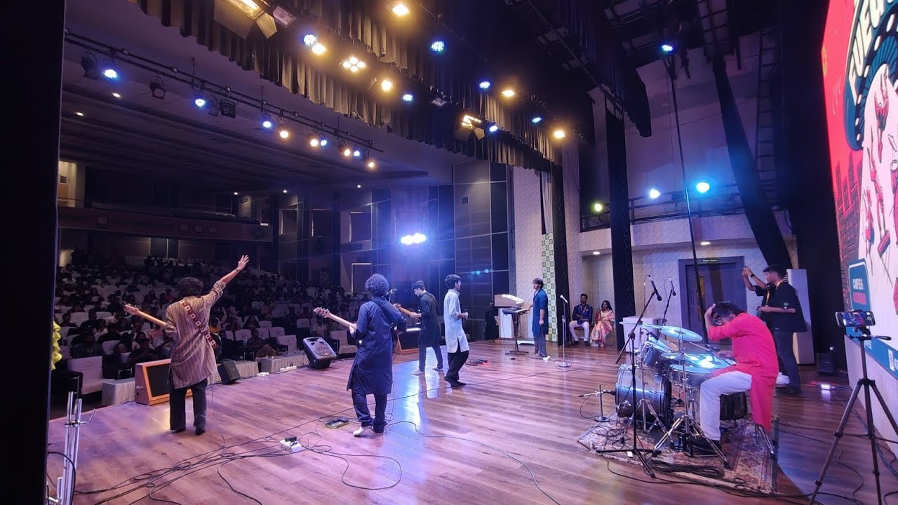 Garaj Garaj Rock Drum Cam | Bandish Bandits | KIIT Fest 8.0 (Fuego) | KIIT University