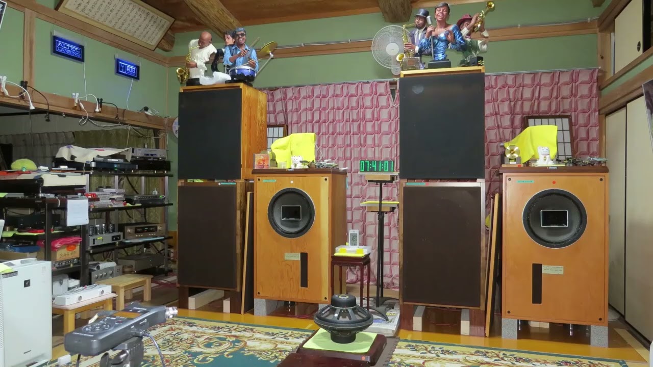 ALTEC 604-8H Cをネットワークとチャンデバで聴き比べ①