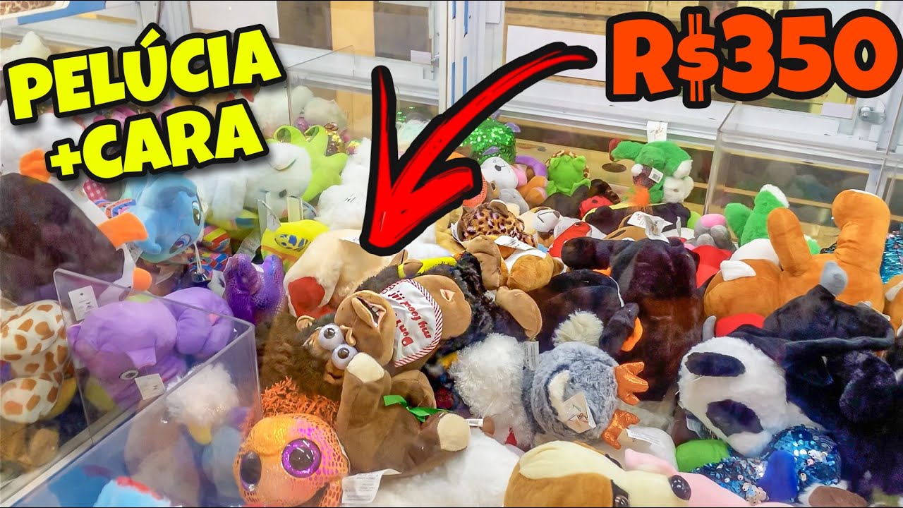 CAPTURANDO A PELÚCIA MAIS CARA E DIFÍCIL DA BR MACHINE ?? MACACO CHORÃO ELETRÔNICO