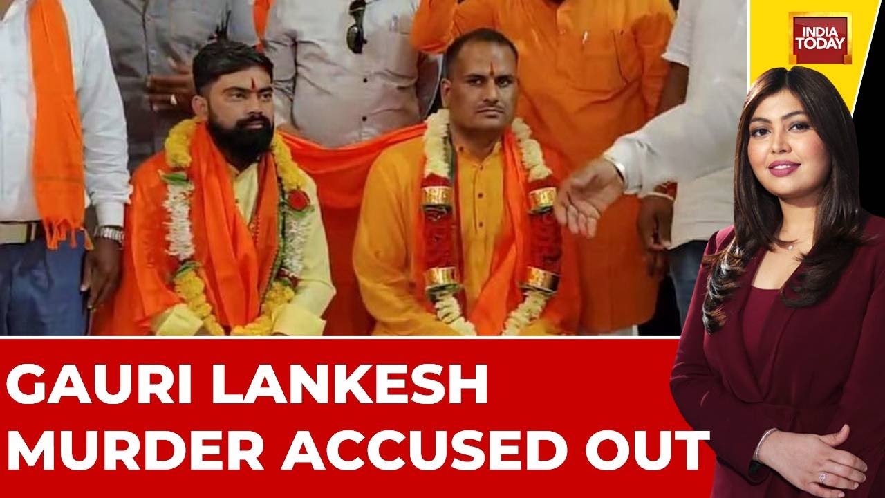 Gauri Lankesh Murder Accused Given Hero's Welcome in Vijayapura | India Today News