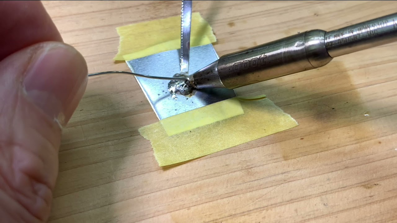 アルミのはんだ付け。ハンダゴテだけではんだ付け出来るヤニ入り糸はんだ。エバソルEANシリーズ（K4-EAN-3）と（K3-C601-3）。はんだ付けインプレッション。