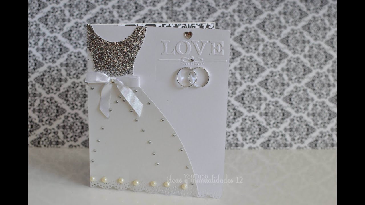 Invitaciones para Bodas (Vestido de Novia)