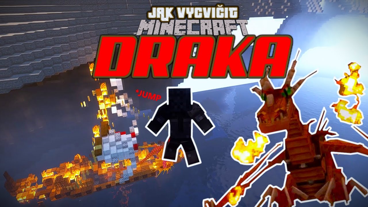 JAK VYCVIČIT DRAKA V MINECRAFTU! 🦎 I 31.- Monstrous Nightmare!