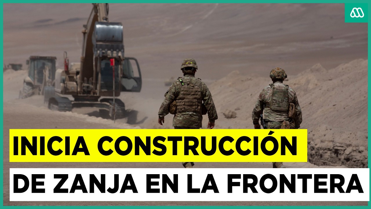 Se extenderá por 30 kilómetros en la primera etapa: Inicia la construcción de zanja en la frontera