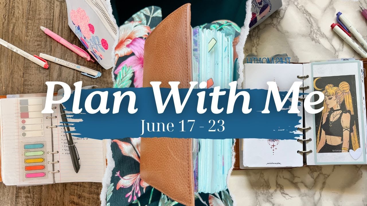 Plan With Me | June 17-23 | Gillio Medium Compagna