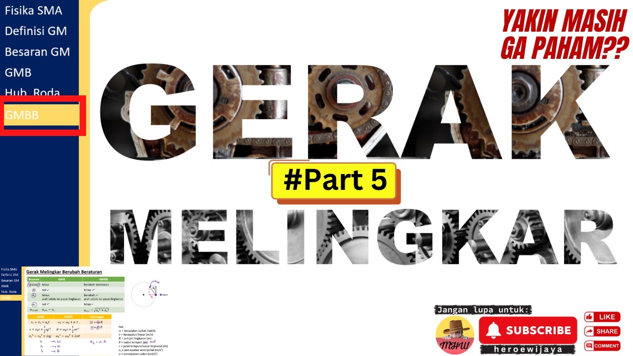 Gerak Melingkar Part 5 - Gerak Melingkar Berubah Beraturan, Konsep, Contoh Soal dan Pembahasan