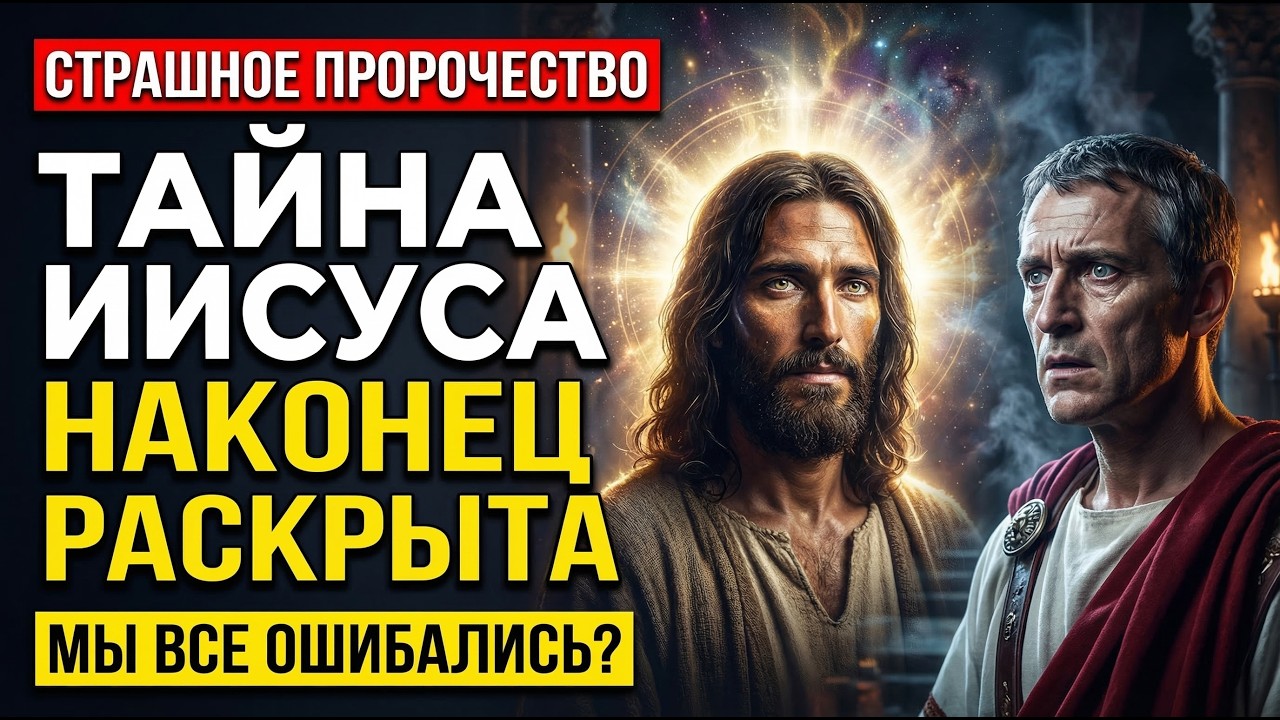 ПРОЕКТ «ИУДЕЯ»: ПОНТИЙ ПИЛАТ раскрыл главный секрет человечества! Таймер запущен!