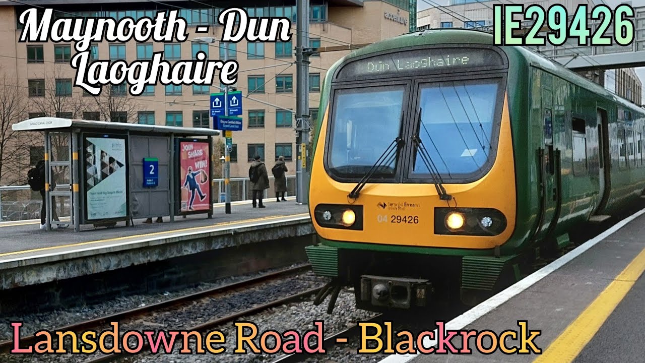 Irish Rail Commuter IE29426 ~ Maynooth - Dun Laoghaire ~ Lansdowne Road - Blackrock