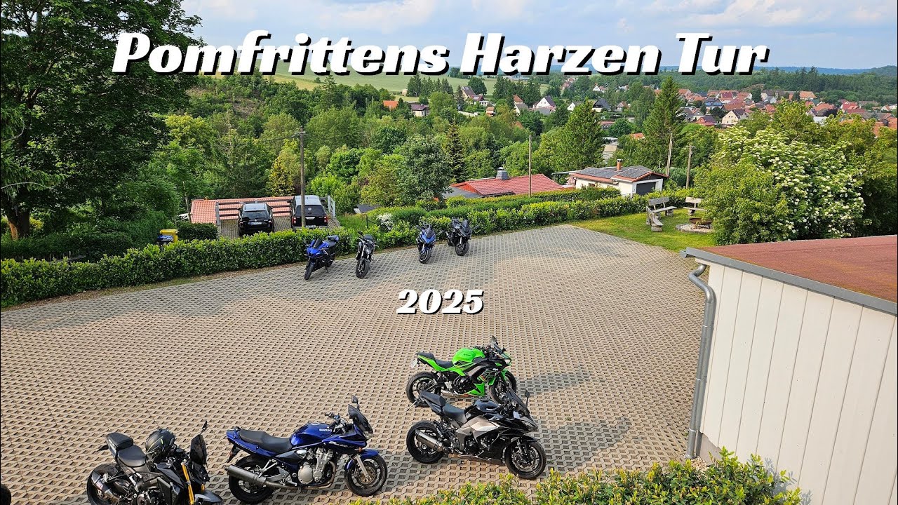 Pomfritternes MC tur til Harzen 2025