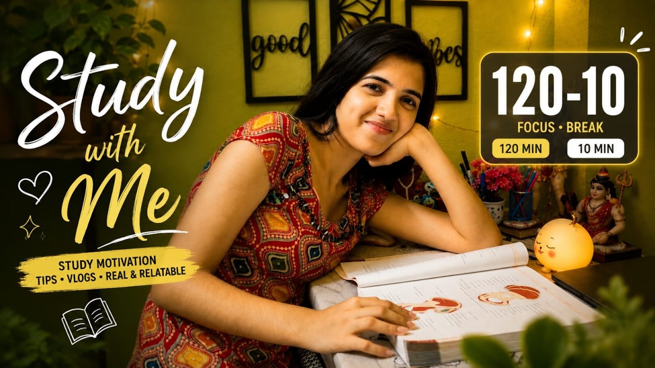 10 HOURS LIVE🛑 STUDY WITH ME 📚|| EXAM PREPARATION ( DAY-55)| Cozy Ambience🎵| POMODORO👩&zwj;🏫| Deep focus