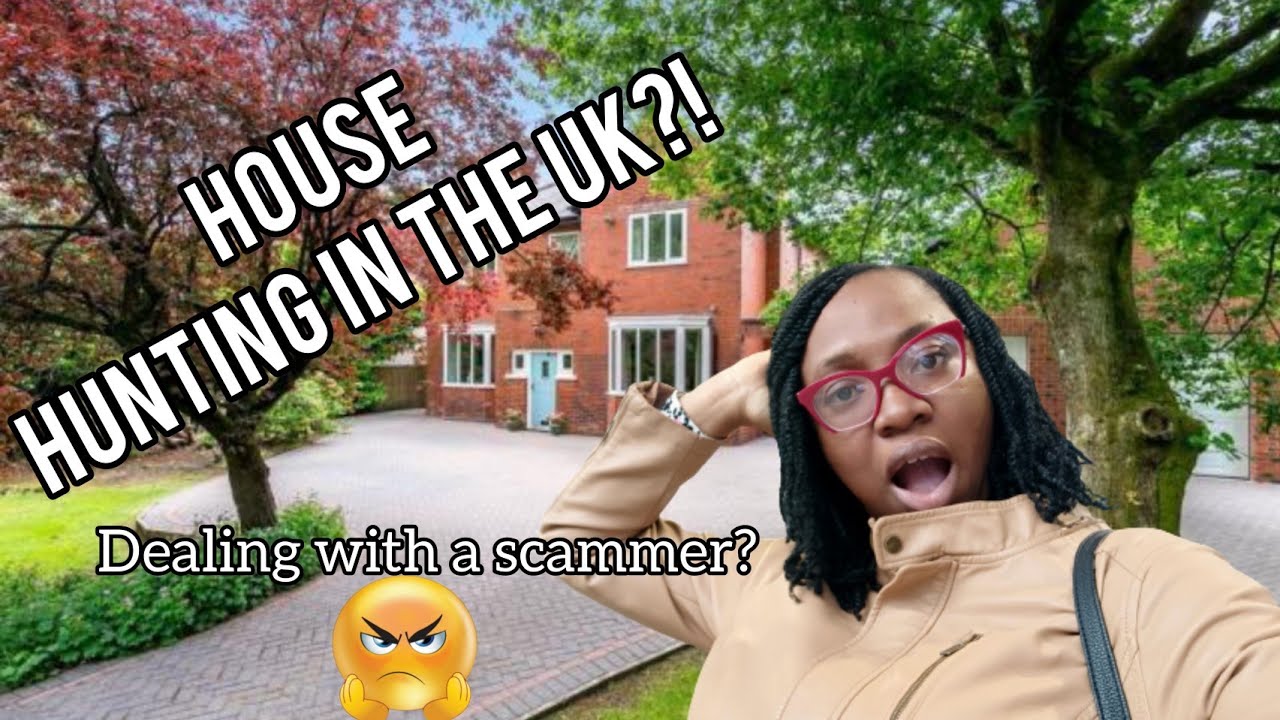 HOUSE HUNTING in the UK | Almost scammed?! Lost in Leeds? Train wahala! A Day in my life in the UK