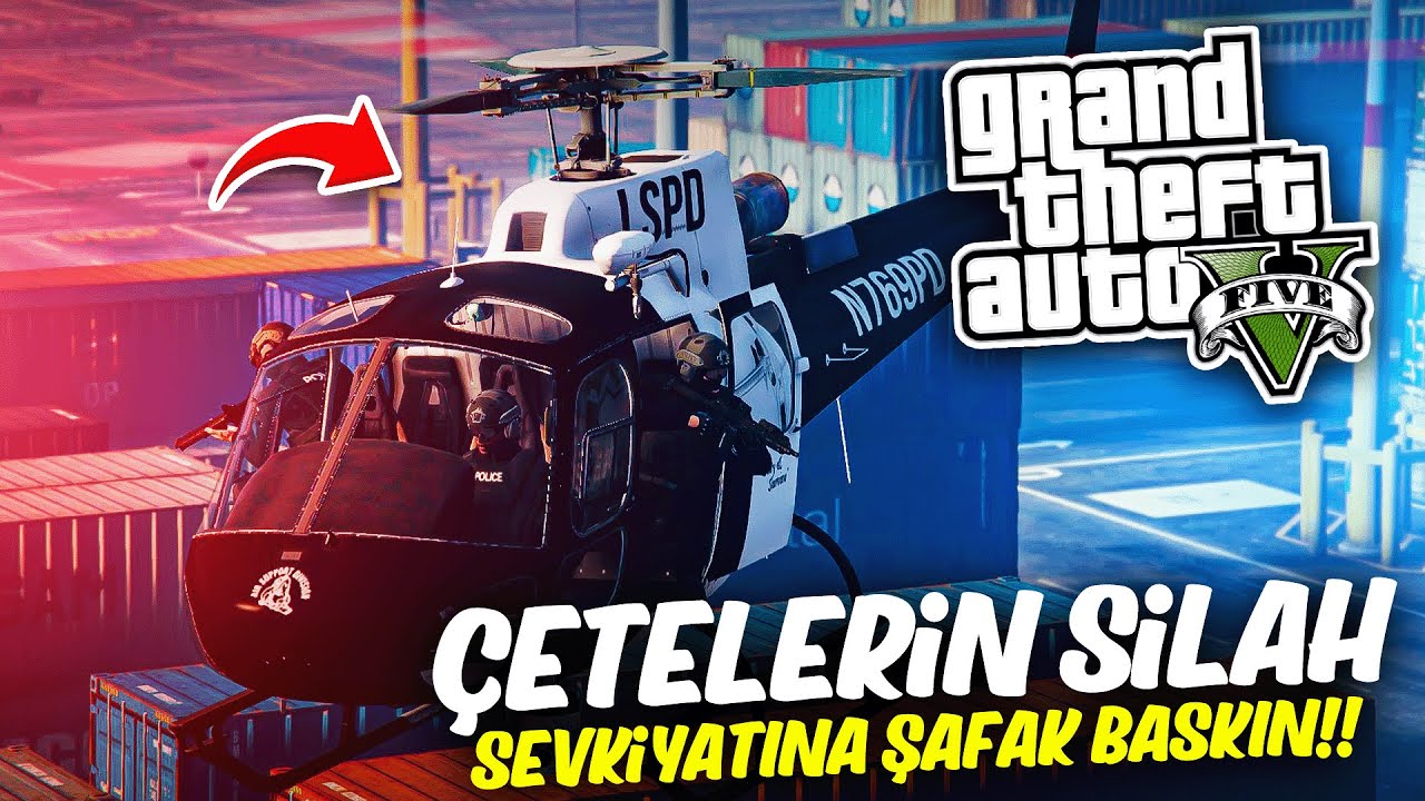 GTA 5 HAYDAR İLE POLİSİYE !! ÇETELERİN SİLAH SEVKİYATINA ŞAFAK BASKINI !!!!! #77