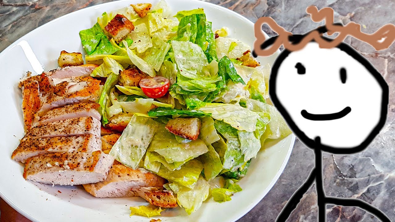 Easy Chicken Caesar Salad Recipe with Mayo Dressing