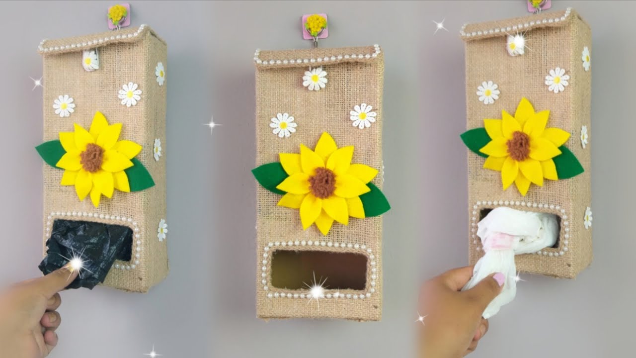 PORTA BOLSAS útil y decorativo - ( Idea #3 Para Kit de cocina)