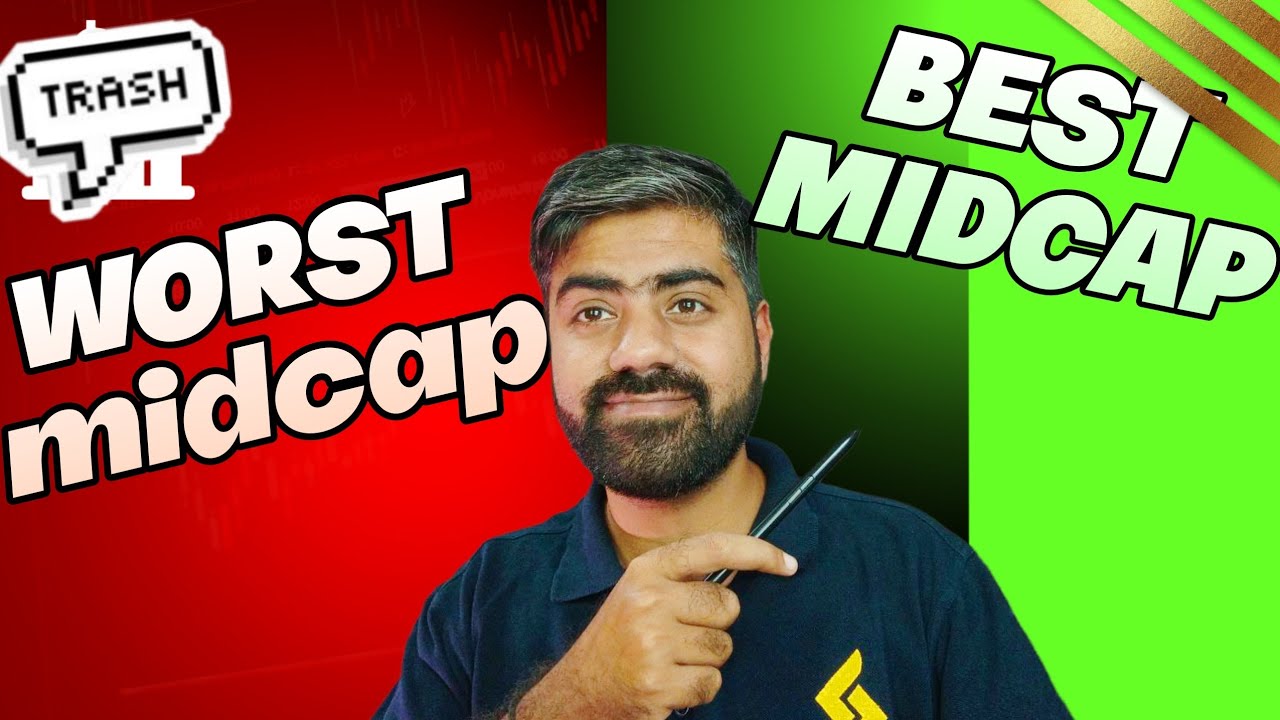 Worst to Best midcap mutual funds for beginners in 2026 | top funds for SIP 