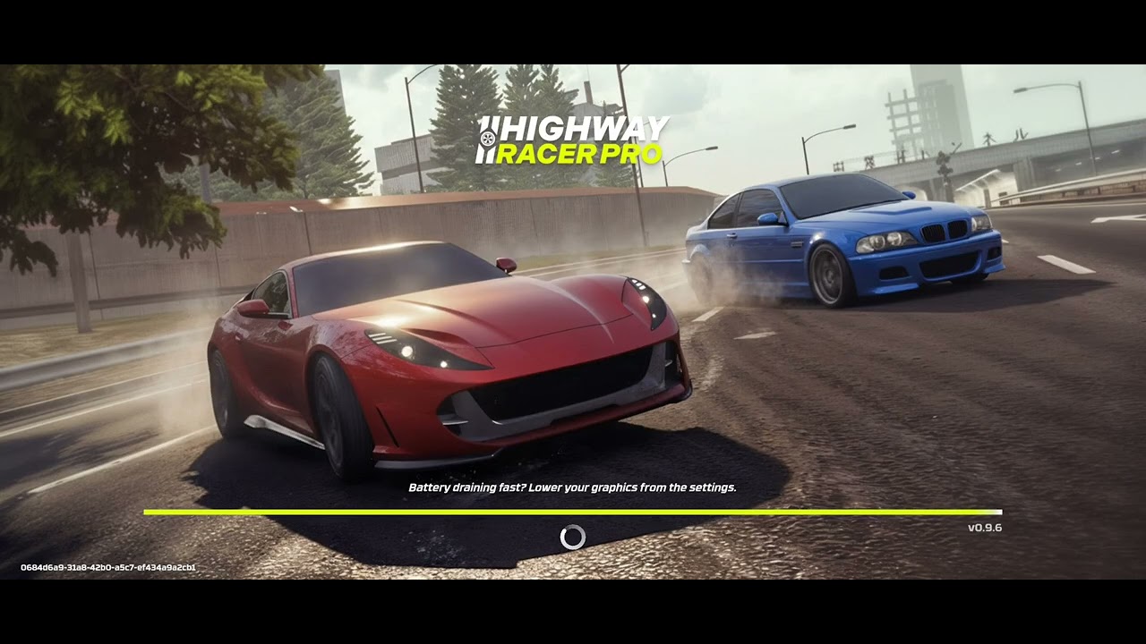 Racing car game 