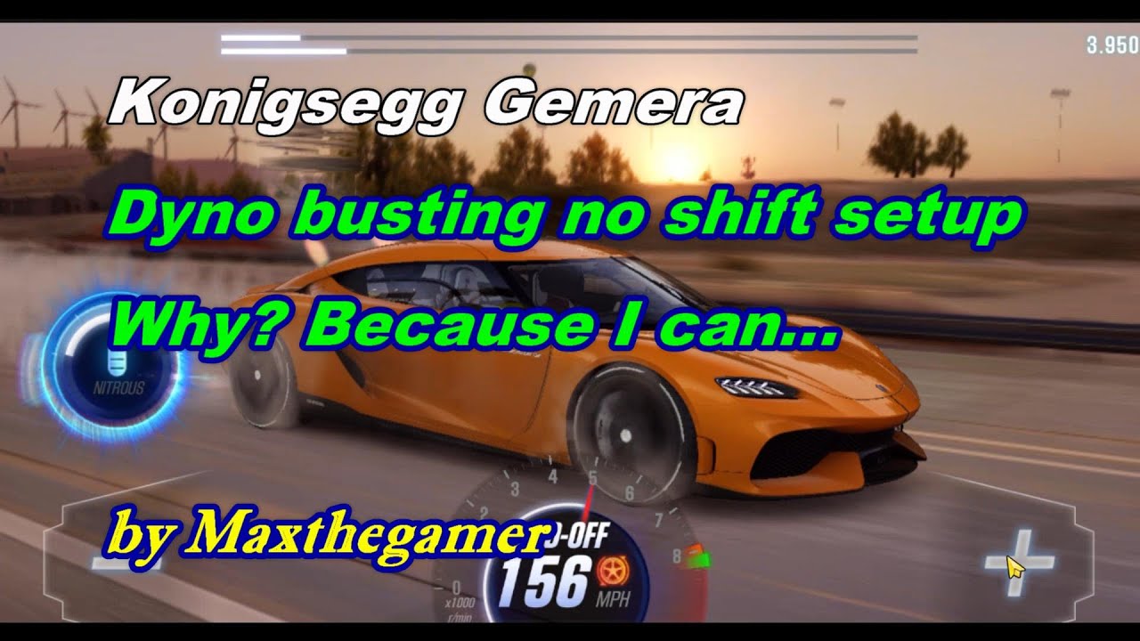 CSR 2 | CSR Racing 2: Gemera No Shift Dyno Beating Tune in Live!