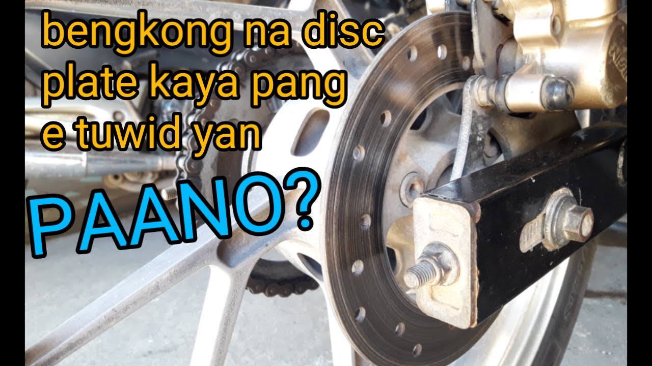 Discplate na deform or bengkong paano e tuwid
