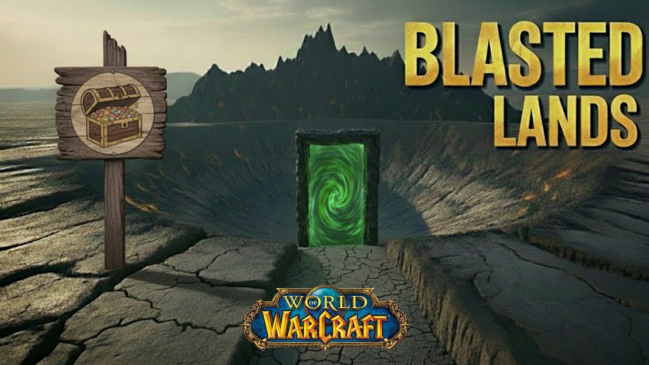 I Found Secret Treasure Chest In WoW Blasted Lands!