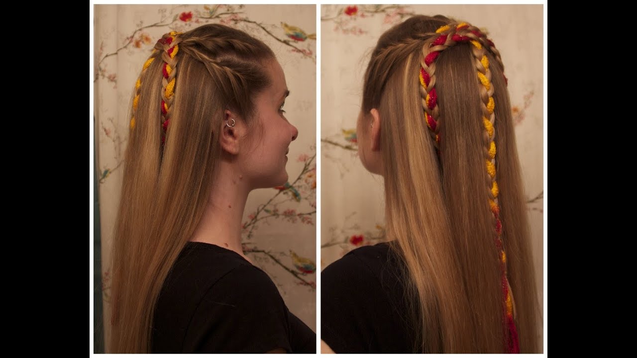 Vikings Inspired Hair: Cloth Braids