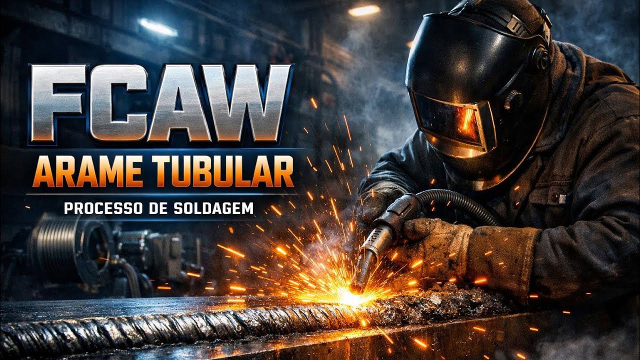 Arame Tubular (FCAW): Guia Completo, Vantagens e Técnicas